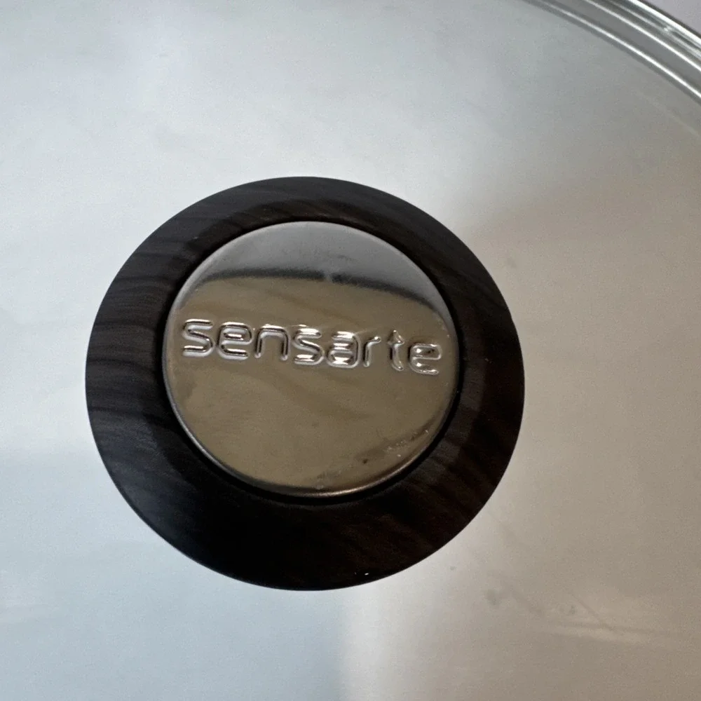 Sensarte Glass Replacement Lid Grip Knob Handle  12 Inches Stream Vent LID ONLY